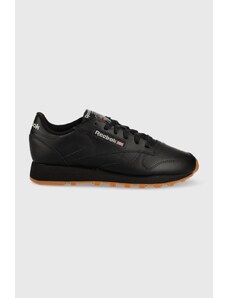 Reebok Classic sneakers din piele GY0954 culoarea negru GY0954-CBL/GR/RB