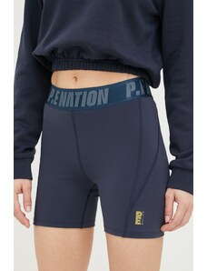 P.E Nation pantaloni scurți de antrenament Backcheck femei, cu imprimeu, high waist