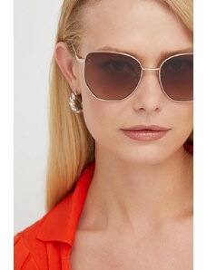 MCQ ochelari de soare femei, culoarea maro