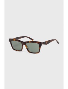 Saint Laurent ochelari de soare culoarea maro