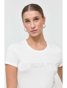 Patrizia Pepe tricou femei, culoarea alb