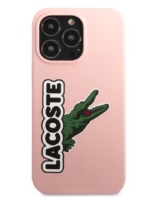 Lacoste husa pentru telefon Iphone 13 Pro / 13 6,1" culoarea roz