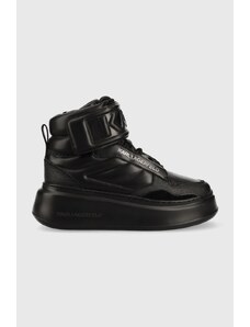 Karl Lagerfeld sneakers din piele ANAKAPRI culoarea negru KL63555