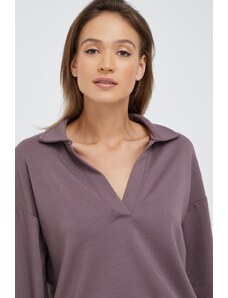 GAP bluza femei, culoarea violet, neted