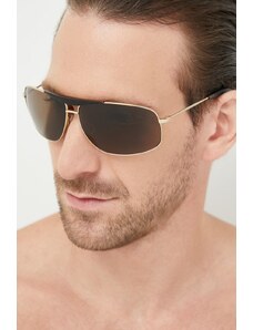 Tommy Hilfiger ochelari de soare barbati, culoarea auriu