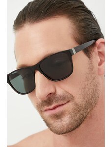 Tommy Hilfiger ochelari de soare barbati, culoarea maro