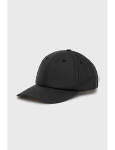 Rains șapcă 13600 Cap culoarea negru, uni 13600.01-01.Black