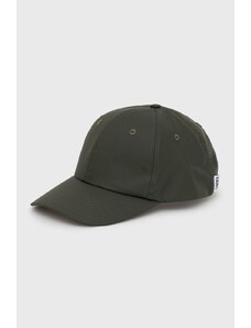 Rains șapcă 13600 Cap culoarea verde, uni 13600.03-03.Green
