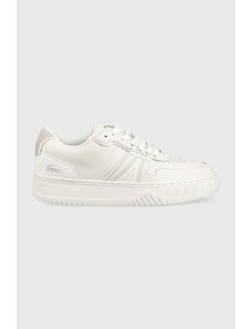 Lacoste sneakers din piele L001 culoarea alb