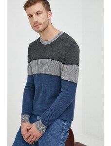 Sisley pulover din amestec de lana barbati, light