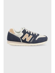 New Balance sneakers Wl373rd2, culoarea albastru marin