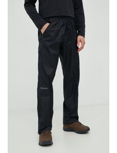 Marmot pantaloni impermeabili PreCip Eco barbati, culoarea negru