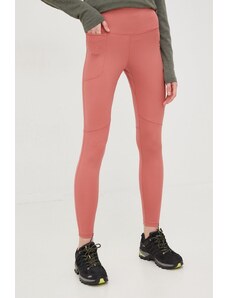 adidas TERREX leggins sport Multi femei, culoarea roz, neted