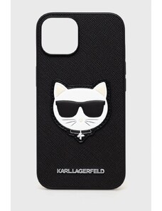 Karl Lagerfeld husa pentru telefon iPhone 14 6,1" culoarea negru