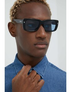 Burberry ochelari de soare bărbați, culoarea negru