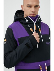 Colourwear geaca de snowboard Essential culoarea violet
