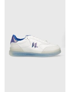 Karl Lagerfeld sneakers din piele Kl53426 Brink culoarea alb