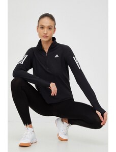 Adidas Performance hanorac de jogging own the run , culoarea negru