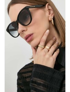 Gucci ochelari de soare GG1171SK femei, culoarea negru