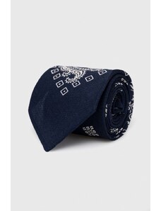 Polo Ralph Lauren cravata din lana culoarea albastru marin