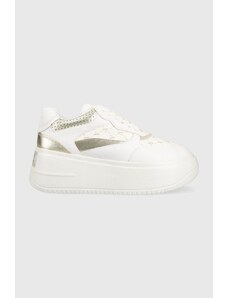 Twinset sneakers culoarea alb, 231ACP112