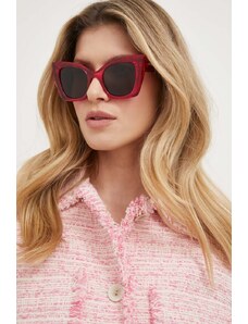 Saint Laurent ochelari de soare femei, culoarea roz