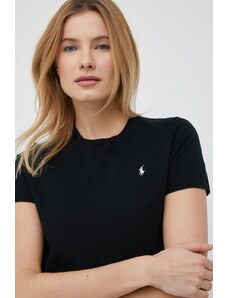 Polo Ralph Lauren tricou femei, culoarea negru 211891673
