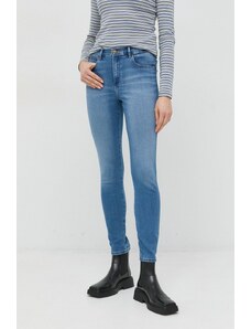 Wrangler jeansi 630 femei high waist, damskie high waist