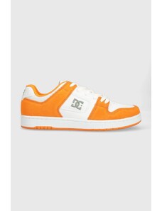 DC sneakers culoarea portocaliu