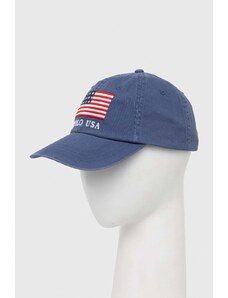Polo Ralph Lauren șapcă de baseball din bumbac cu imprimeu