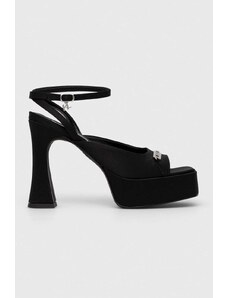 Karl Lagerfeld sandale LAZULA culoarea negru, KL33905
