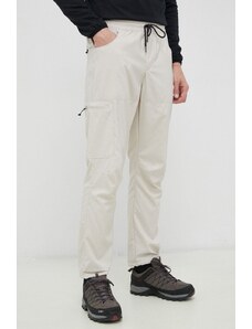 Columbia pantaloni de exterior Coral Ridge culoarea bej, drept