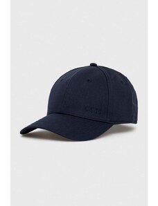 Joop! șapcă de baseball din bumbac culoarea albastru marin, cu imprimeu
