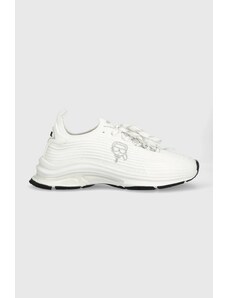 Karl Lagerfeld sneakers LUX FINESSE culoarea alb, KL53160