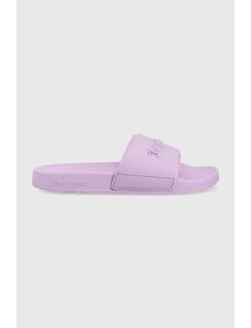 Juicy Couture papuci femei, culoarea violet