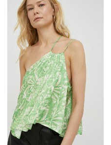 Herskind bluza femei, culoarea verde, modelator
