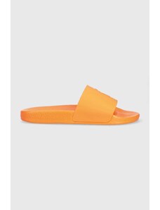 Polo Ralph Lauren papuci Polo Slide barbati, culoarea portocaliu, 809892945005