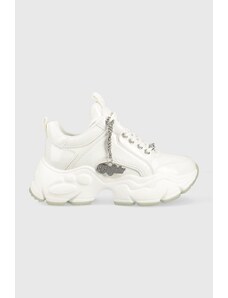 Buffalo sneakers Binary culoarea alb, 1630864