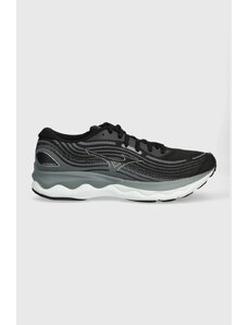 Mizuno pantofi de alergat Wave Skyrise 4 culoarea negru
