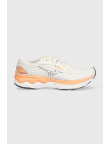 Mizuno pantofi de alergat Wave Skyrise 4 culoarea alb