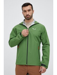 Salewa jacheta de exterior Puez Aqua 4 PTX 2.5L culoarea verde