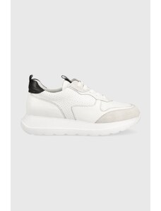 Answear Lab sneakers din piele culoarea alb