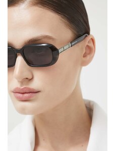 Swarovski ochelari de soare 56499035 MATRIX femei, culoarea negru