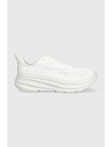 Hoka One One pantofi de alergat Clifton 9 culoarea alb