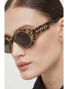 Swarovski ochelari de soare 56259304 MILLENIA femei, culoarea maro