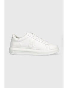 Karl Lagerfeld sneakers din piele KAPRI MENS culoarea alb, KL52515