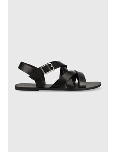 Vagabond Shoemakers sandale de piele TIA 2.0 femei, culoarea negru, 5531.201.20