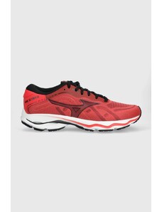 Mizuno pantofi de alergat Wave Ultima 14 culoarea rosu