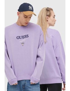 Guess Originals bluză Go Baker culoarea violet, cu imprimeu SM2BQ09K9YH1-F43M