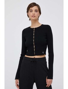 Calvin Klein Jeans cardigan culoarea negru